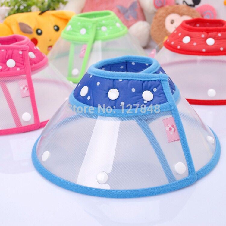 Pet Dog Cat Cone Neck Collar Anti-Bite Medical Recovery
