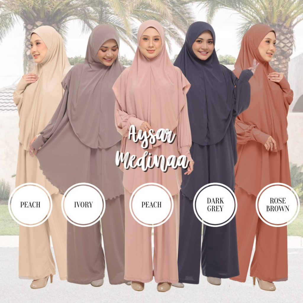 Elz MEDINAA TELEKUNG EASY TO Pray EASY UMRAH Hajj 2023 UMRAH Clothing MEDINAA Toko Complete UMRAH
