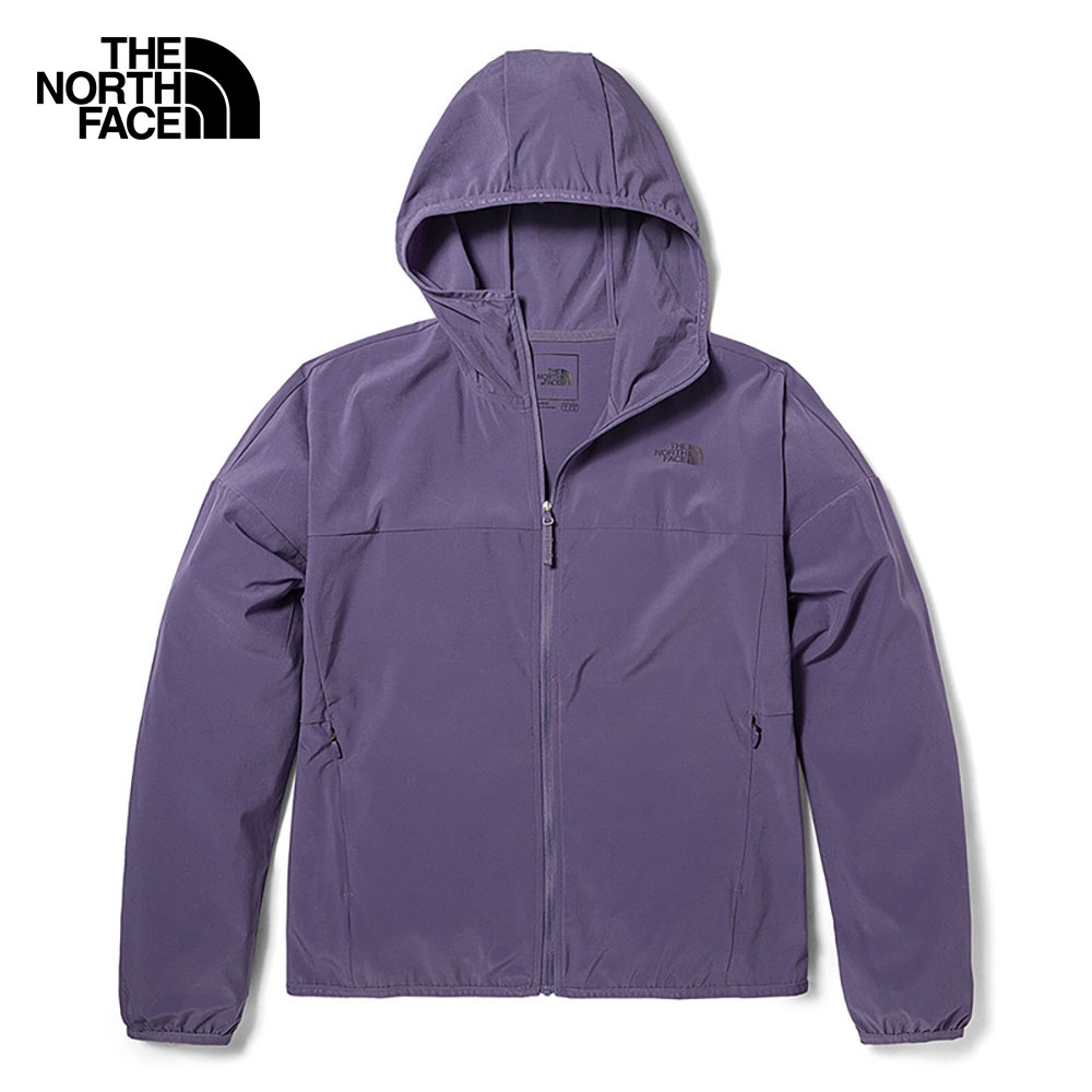 The North Face Women New Zephyr Wind Jacket - AP TNF Lunar Slate