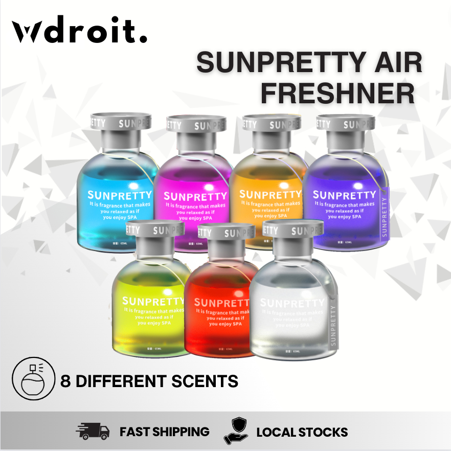 【SG】 SUNPRETTY AROMA SCENT DIFFUSER CAR HOME FRESHENER